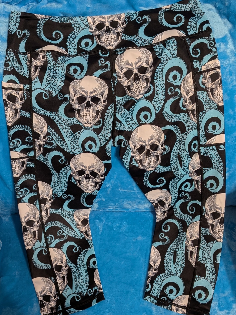 💀🐙 Skull & Tentacle Leggings 🐙💀